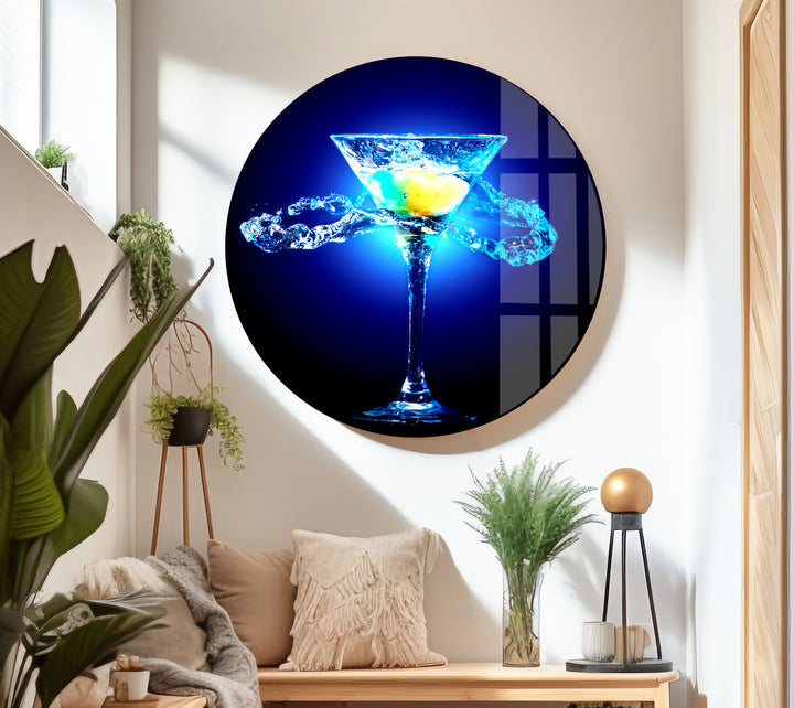 Decorative Kitchen Style Cocktail Tempered Glass Wall Art - MyPhotoStation