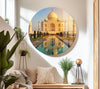 Taj Mahal in India Tempered Glass Wall Art - MyPhotoStation