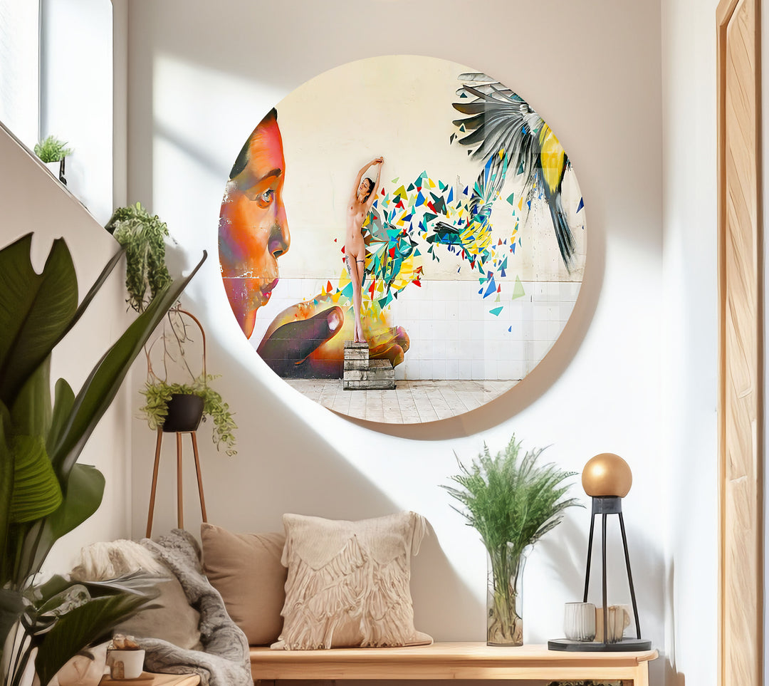 Graffiti Tempered Glass Wall Art - MyPhotoStation