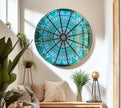 Christ Window Tempered Glass Wall Art