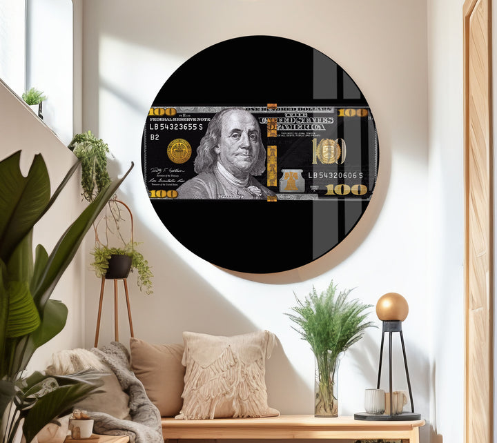 Dollar Cool Art Tempered Glass Wall Art - MyPhotoStation