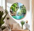 Landscape View Tempered Glass Wall Art