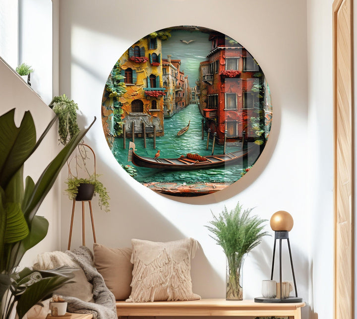 Vintage Venice Clay Art Glass Wall Art glass image printing, glass prints from photos
