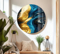 golden abstract decor