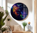 Artistic Abstract Stained Glass Panels
