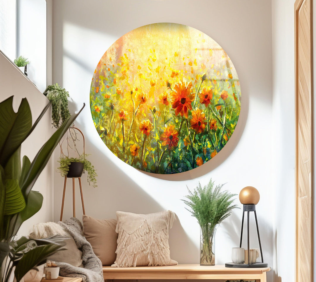 Claude Monet Glass Wall Art, custom glass pictures, glass art prints