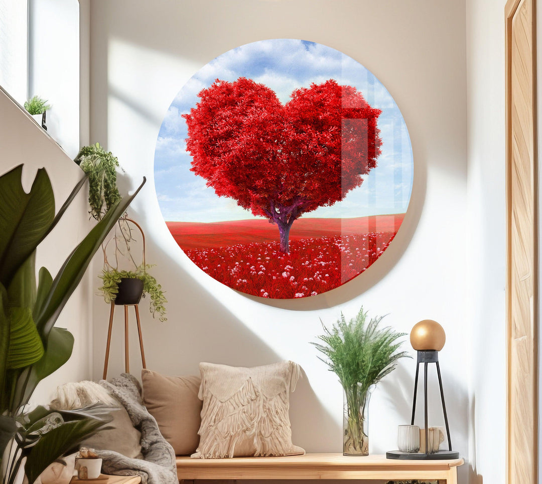 Red Heart Cool Wall Art & Glass Photo Prints