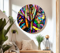 Stained Graffiti Glass Wall Art , glass image printing, glass prints from photos