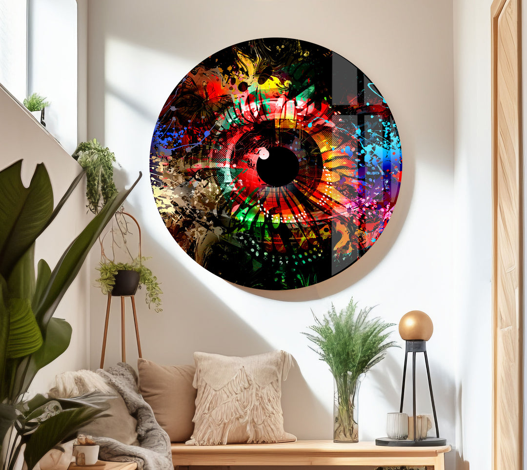 Cool Abstract Eye Glass Wall Art