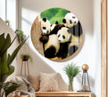 Baby Panda Tempered Glass Wall Art - MyPhotoStation