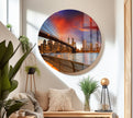 Brooklyn Bridge Park Tempered Glass Wall Art - MyPhotoStation
