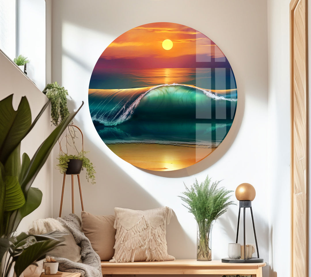 Landscape View Tempered Glass Wall Art - MyPhotoStation