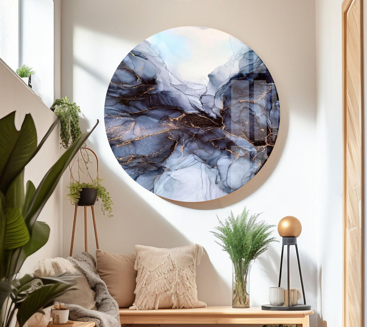 Unique Abstract Glass Wall Art Pieces