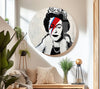 Banksy Queen Elizabeth Tempered Glass Wall Art - MyPhotoStation - Browse Banksy art prints and discover a range of stunning designs to elevate your walls. With Banksy prints for sale in various sizes, including large Banksy wall art, you can find the perfect piece to complement your home's style. Buy Banksy art today.