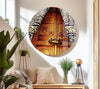 Mecca Makkah al-Mukarramah Glass Wall Decor for Homes