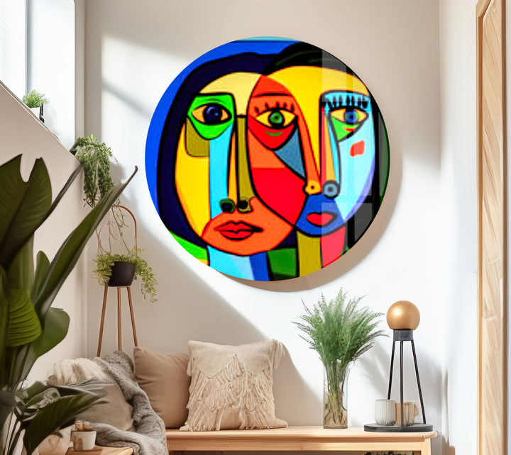 Picasso Tempered Glass Wall Art - MyPhotoStation