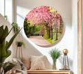 Spring View Tempered Glass Wall Art