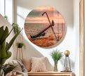 Sunset Sea View Tempered Glass Wall Art