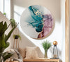 Abstract round wall decoration