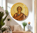 Orthodox Jesus Christ Glass Art Painting Collections