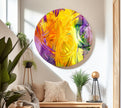 Abstract Art Glass Wall Art