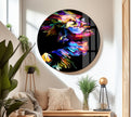 Neon Man Cool Tempered Glass Wall Art - MyPhotoStation