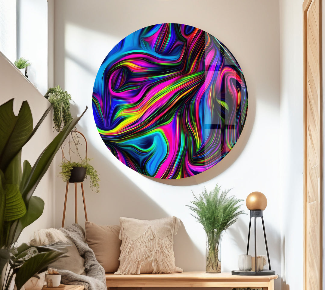 Abstract Glass Art for Contemporary Spaces