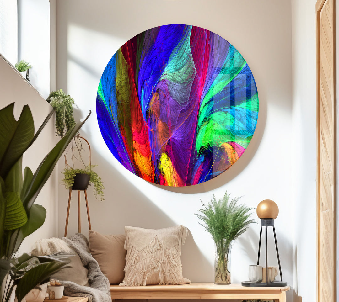 Large Format Abstract Glass Art Prints