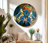 Abstract Flower Tempered Glass Wall Art - MyPhotoStation