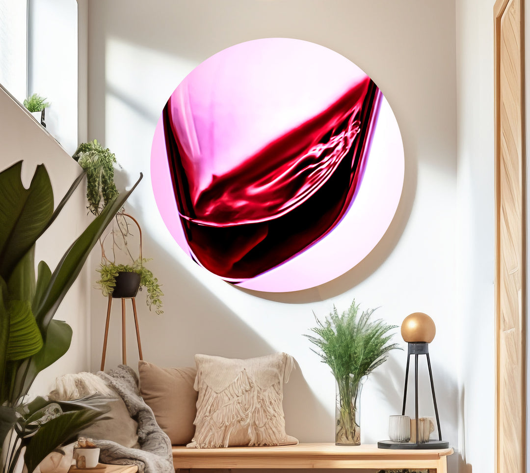 Red Wine Kitchen Glass Wall Art, custom glass pictures, glass art prints