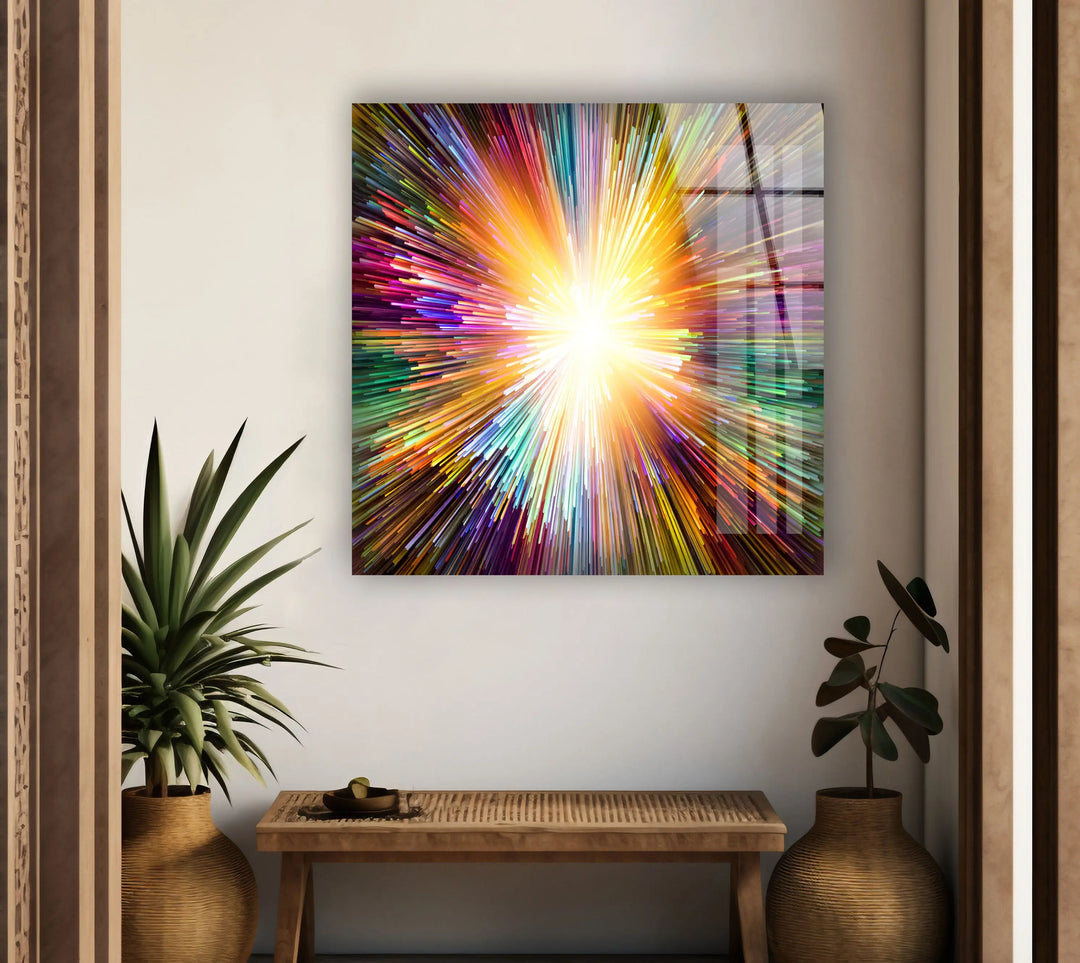 Modern Abstract Glass Wall Art Prints