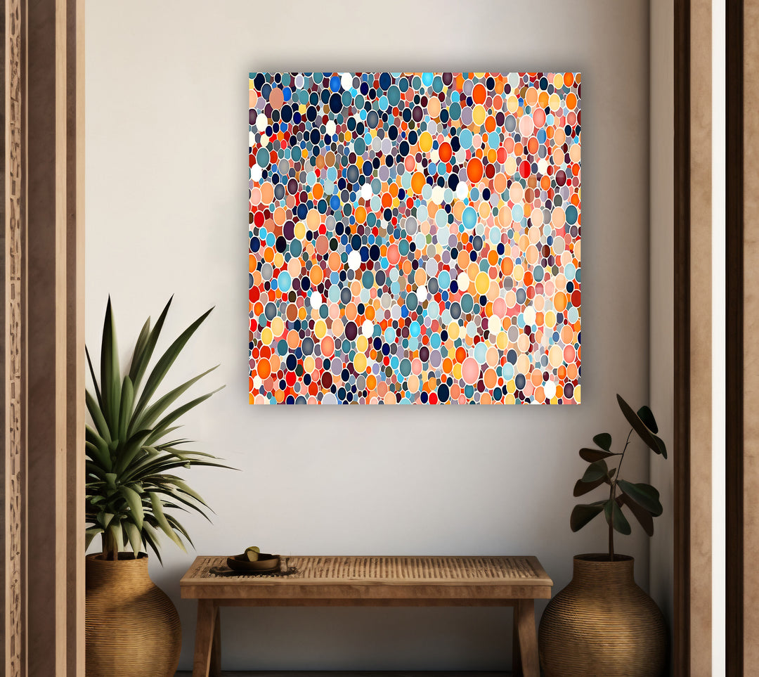 Mosaic Tempered Glass Wall Art - MyPhotoStation