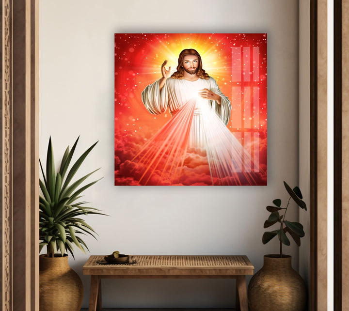 Red Jesus Christ Wall Art Decor Stores Near You