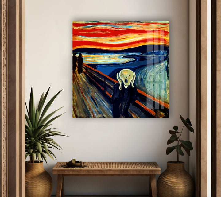 Edvard Munch The Scream Modern Glass Wall Art & Decor Ideas