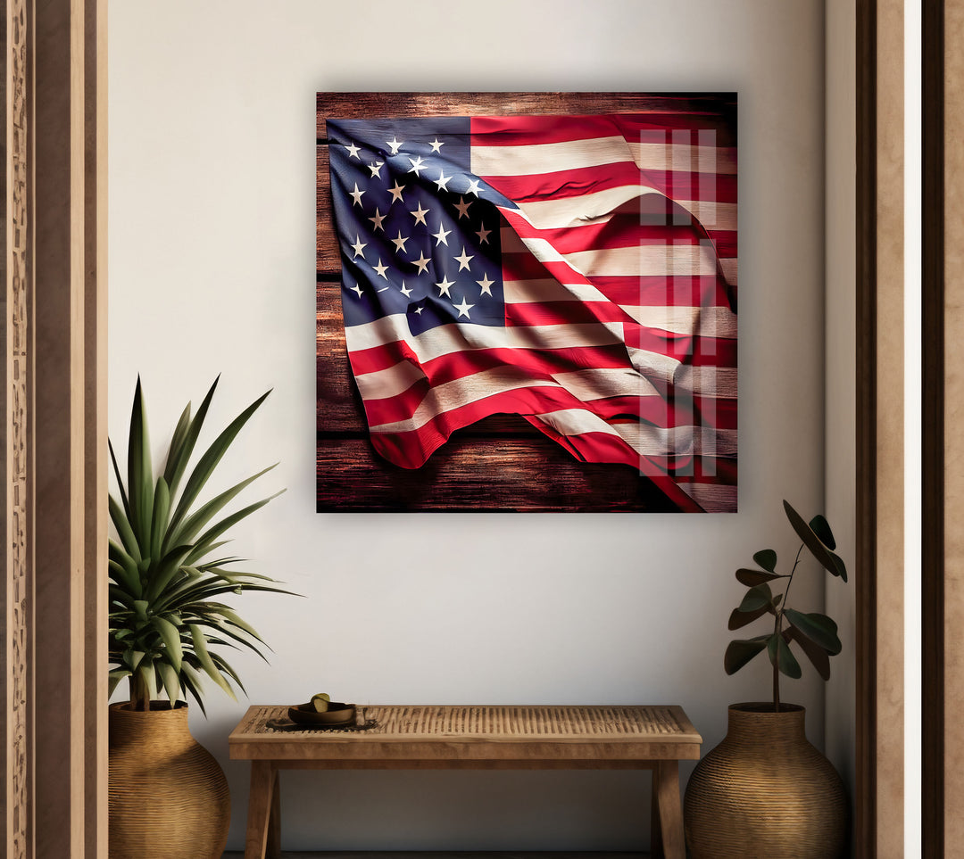 US Flag Cool Art Prints & Glass Photo Prints