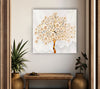 Decorative Floral Tempered Glass Wall Art