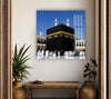 Mecca Kaaba Art Glass Wall Pictures Art