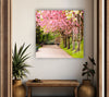 Spring View Tempered Glass Wall Art