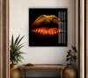 Lips Tempered Glass Wall Art - MyPhotoStation