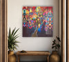 3D Stunning Abstract Art Glass Wall Art