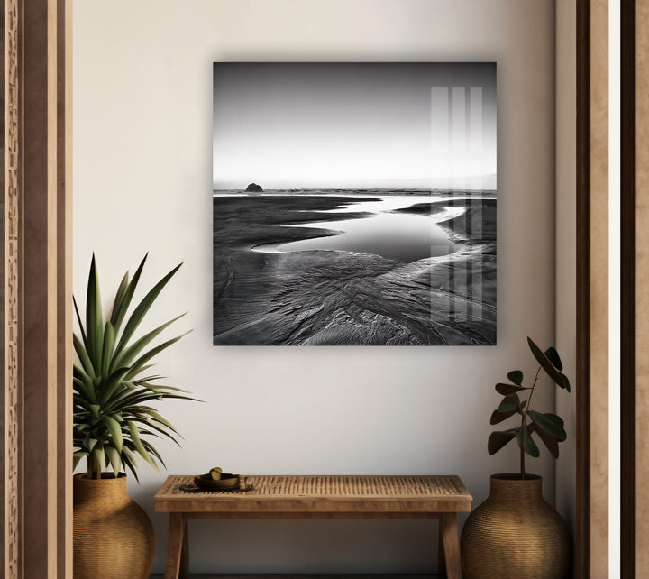 Patterns in The Sand Glass Wall Art large glass photo prints, glass wall photos