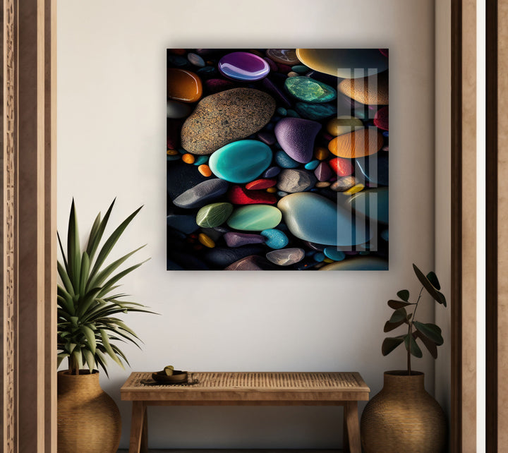 Sea Stones Cool Art Prints & Glass Wall Pictures