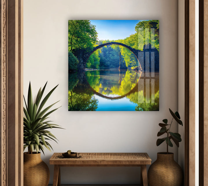 Devil's Bridge Glass Wall Art