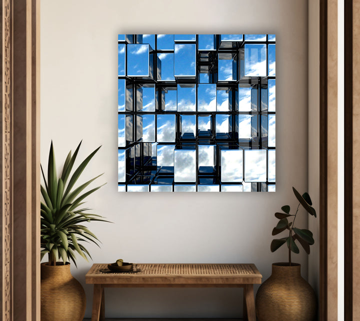 Mirror Effect Impressive Large Glass Photo Prints