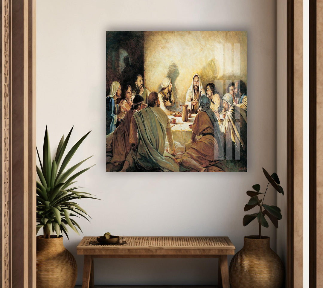 Christian Jesus Painting Artwork Glass Collections