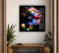 Neon Man Cool Tempered Glass Wall Art - MyPhotoStation