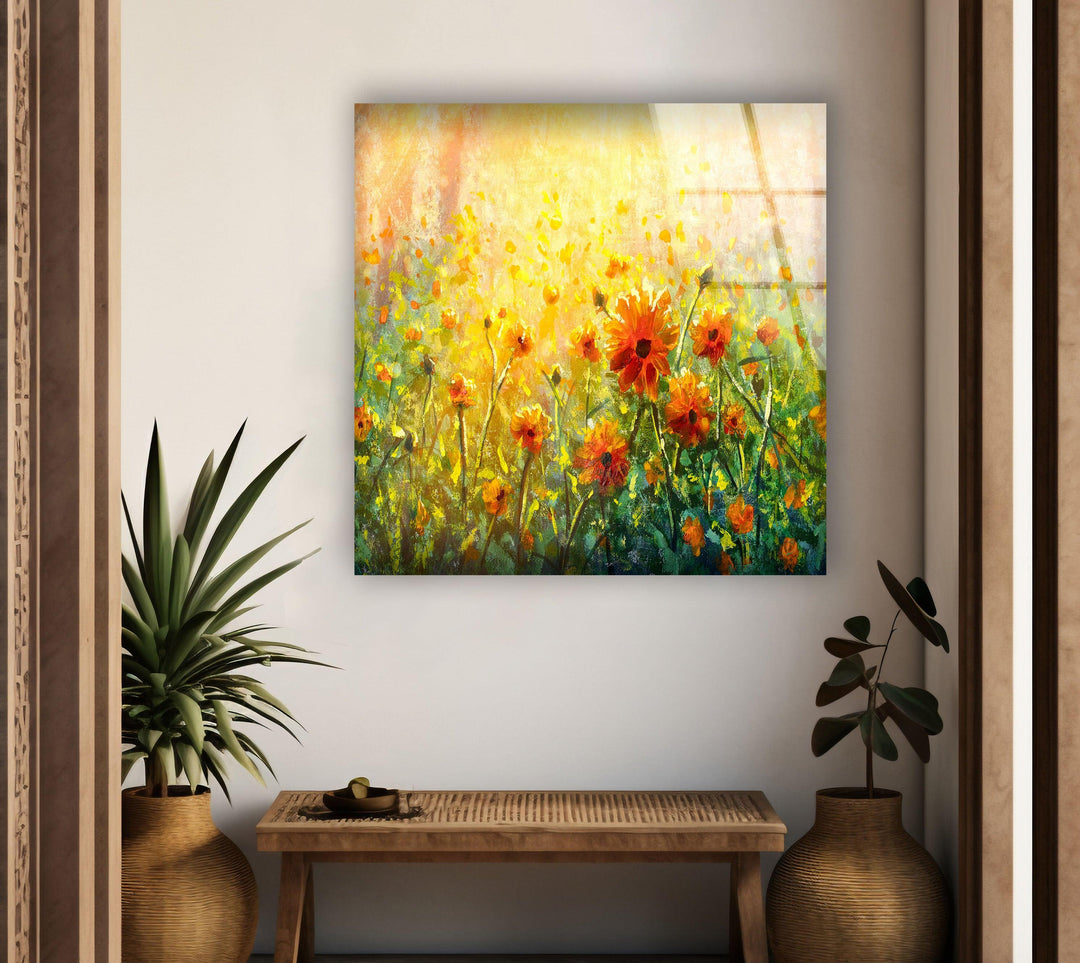 Claude Monet Glass Wall Art, photo print on glass, prints on glass wall art