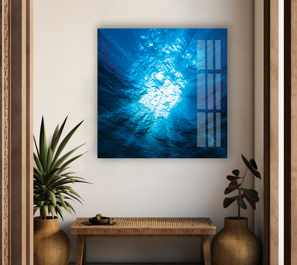 Ocean Deep View Tempered Glass Wall Art - MyPhotoStation