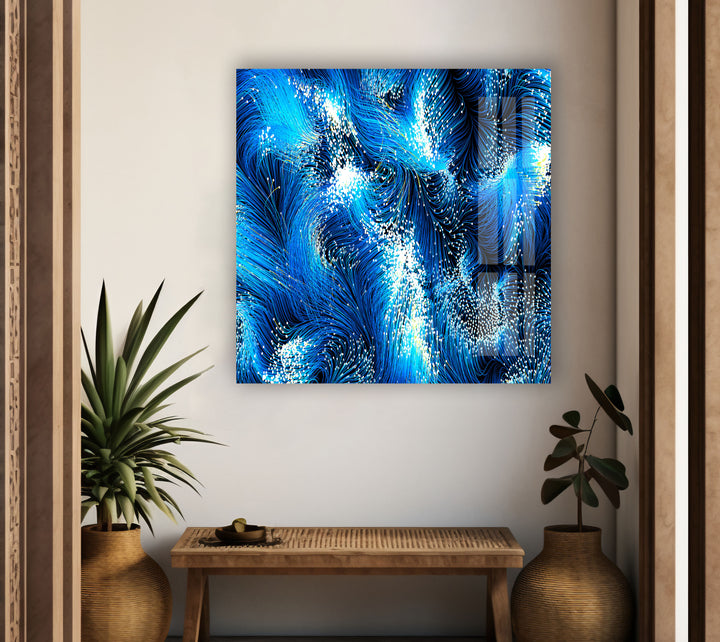 Abstract Tempered Glass Wall Art - MyPhotoStation