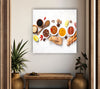 Art for Restaurant Tempered Glass Wall Art